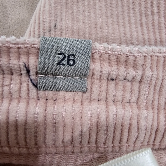 CITIZENS of HUMANITY Button Fly High Rise Slim Ankle Corduroy Pant Size 26 - Picture 15 of 15